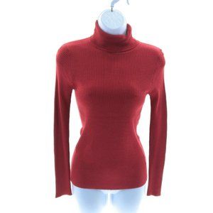 Ambiance Apparel Juniors Terra Cotta Sweater Size Large